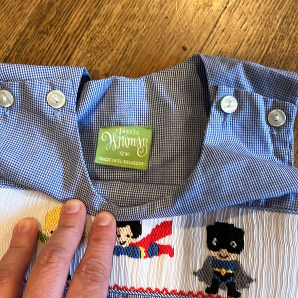 Classic whimsy boy outfit 12 months - Picture 3 of 3